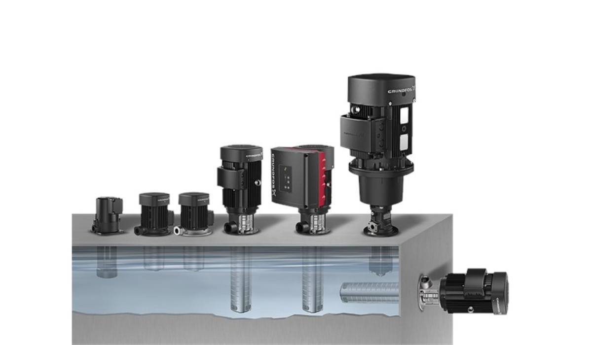 Grundfos MT Tank-Mounted Pumps for Machining and Industrial Applications Grundfos MT tank-mounted vertical multistage and screw pumps designed for machining, cooling, and industrial water systems.