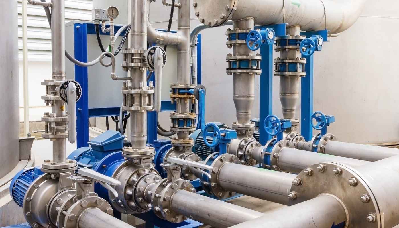 Professional installation of the MTA Submersible Pump by Mohamed Harb Company into a deep well for high-volume irrigation.