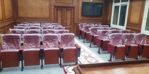 تشطيب مدرج بكلية طب جامعة الاسكندرية تشطيب مدرج بكلية طب جامعة الاسكندرية