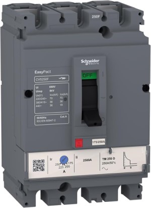 شنايدر ايليكتريك قاطع دائرة كهربائية CVS250F TM200D